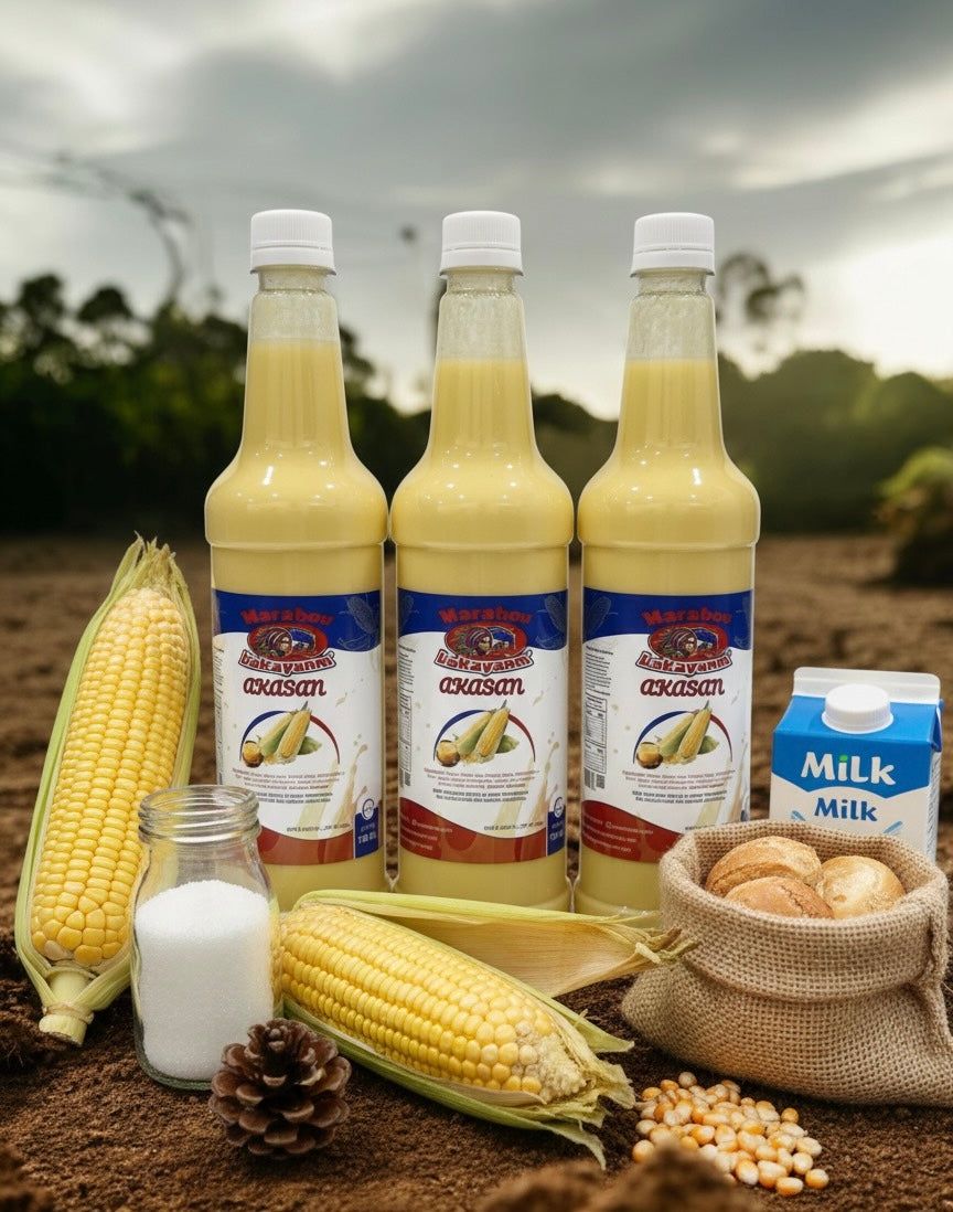 Akasan Haitian, Traditional Haitian Corn Drink,