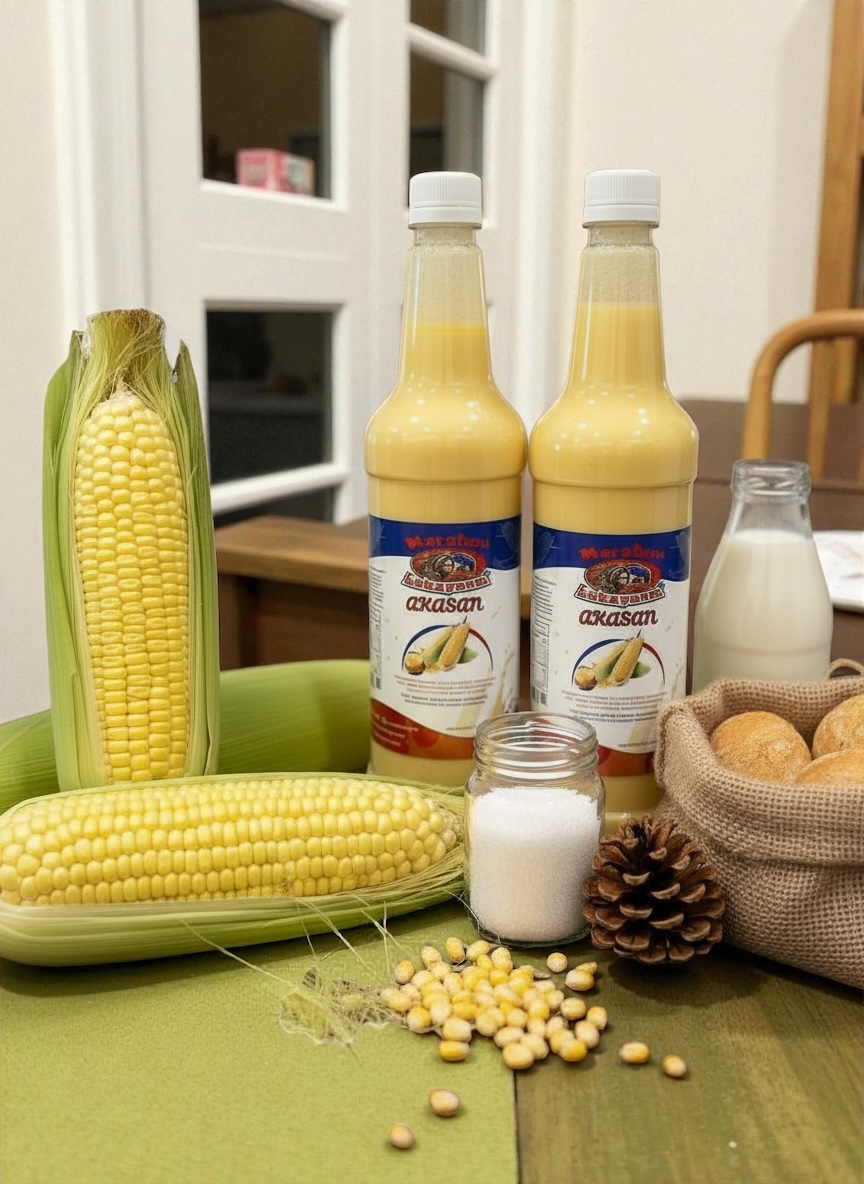 Akasan Haitian, Traditional Haitian Corn Drink,