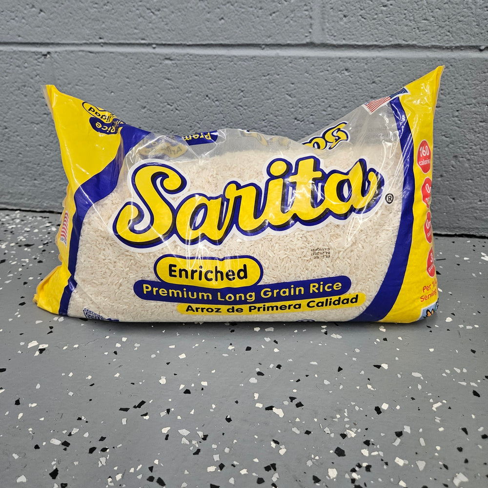 SARITA RICE ENRICHED PREMIUM LONG GRAIN RICE ARROZ DE PRIMERA CALIDAD