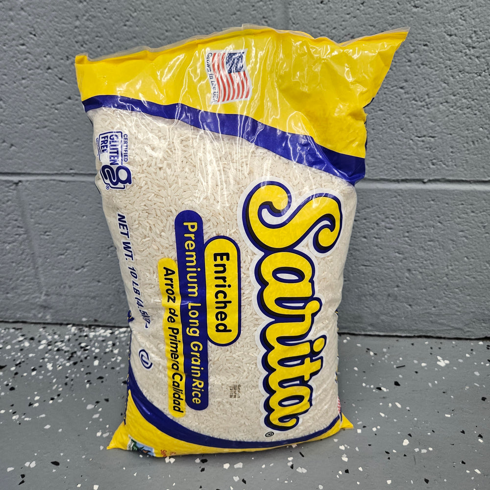 SARITA RICE ENRICHED PREMIUM LONG GRAIN RICE ARROZ DE PRIMERA CALIDAD