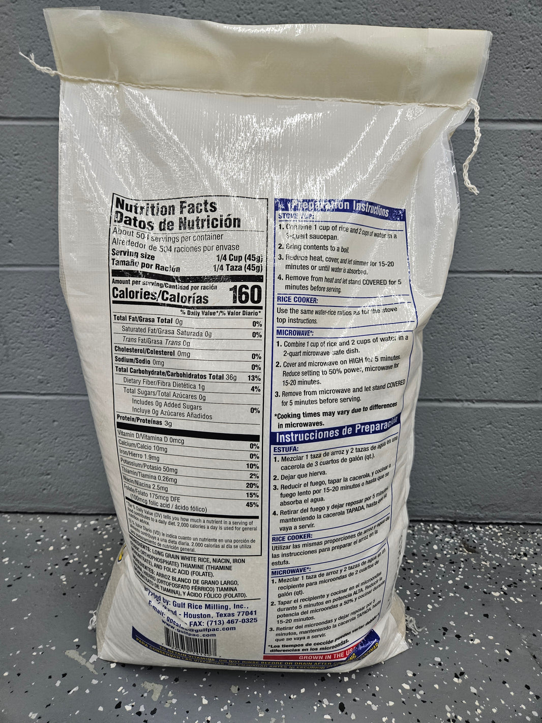 image SARITA Thai Jasmine Rice 20 LBS (1 bag )